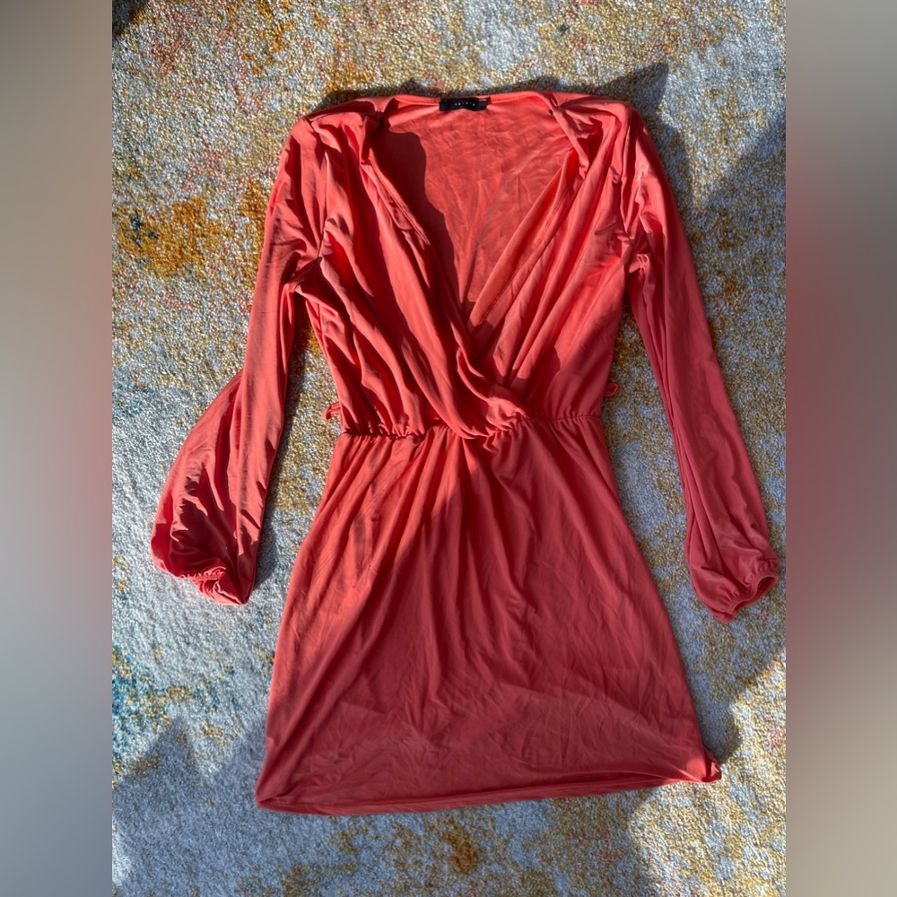 Orange dress